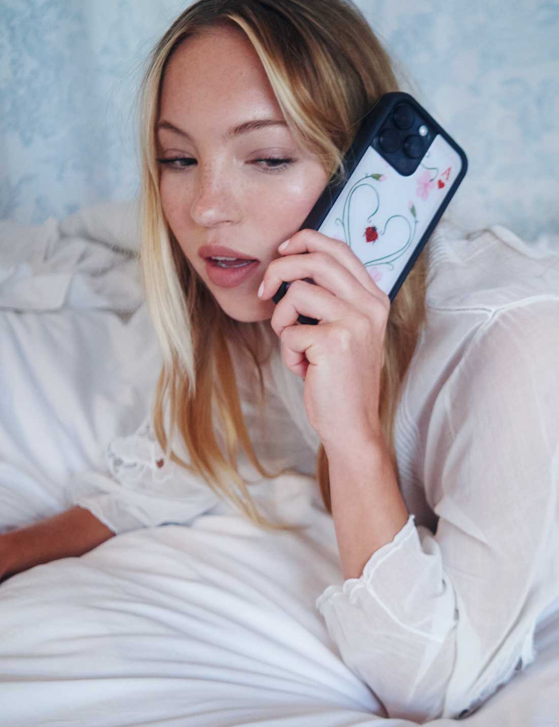 Lila Moss iPhone Case