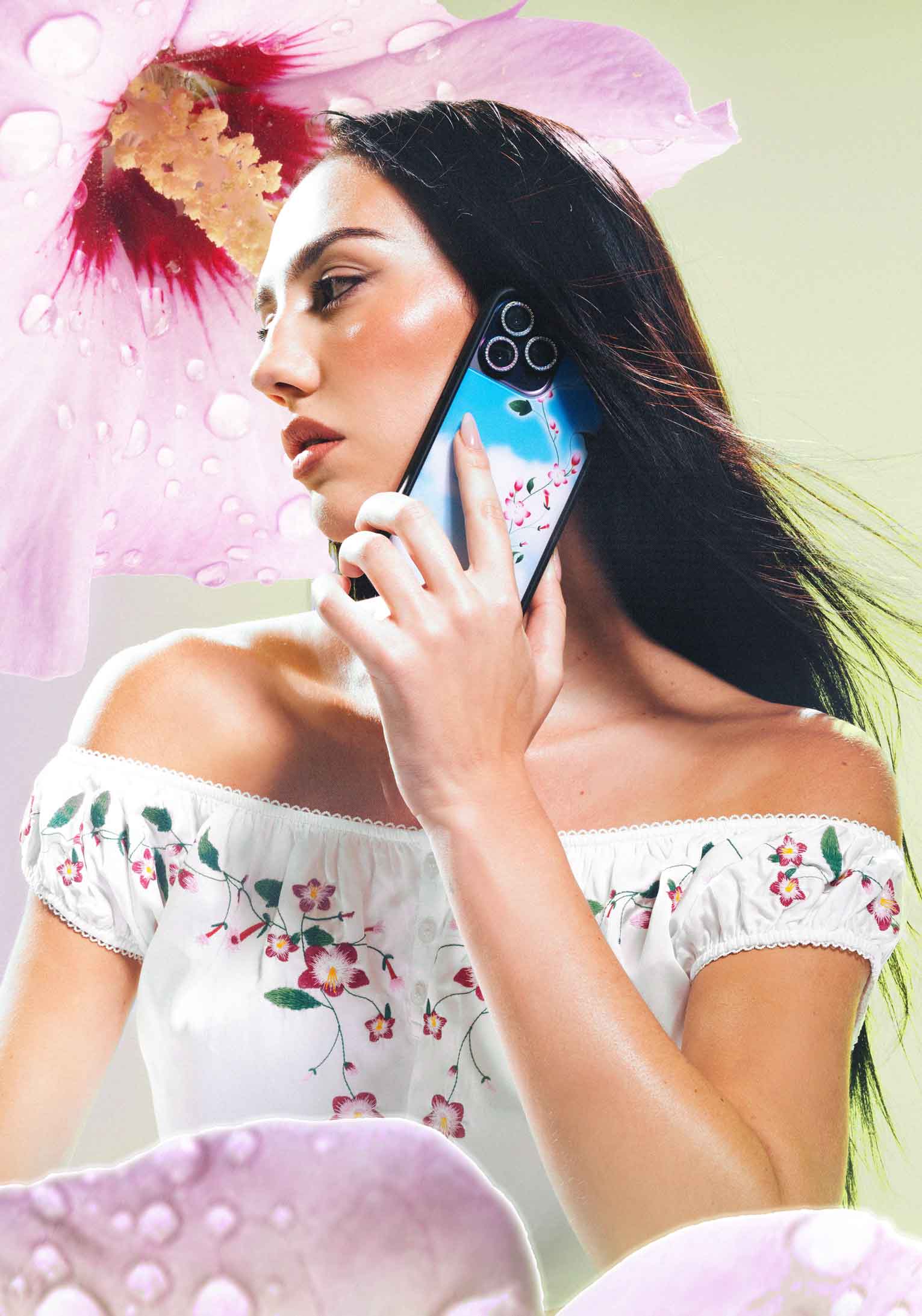 Danielle Guizio Water Lily iPhone Case