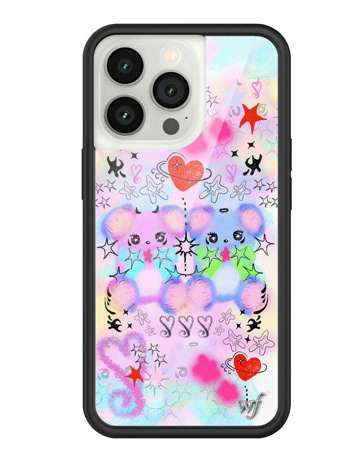 Cotton Candy Teddies iPhone Case