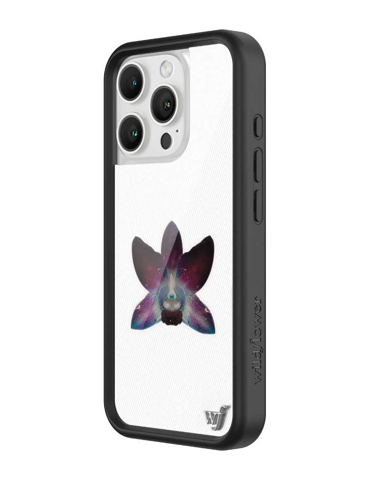 Orchid | White iPhone Case